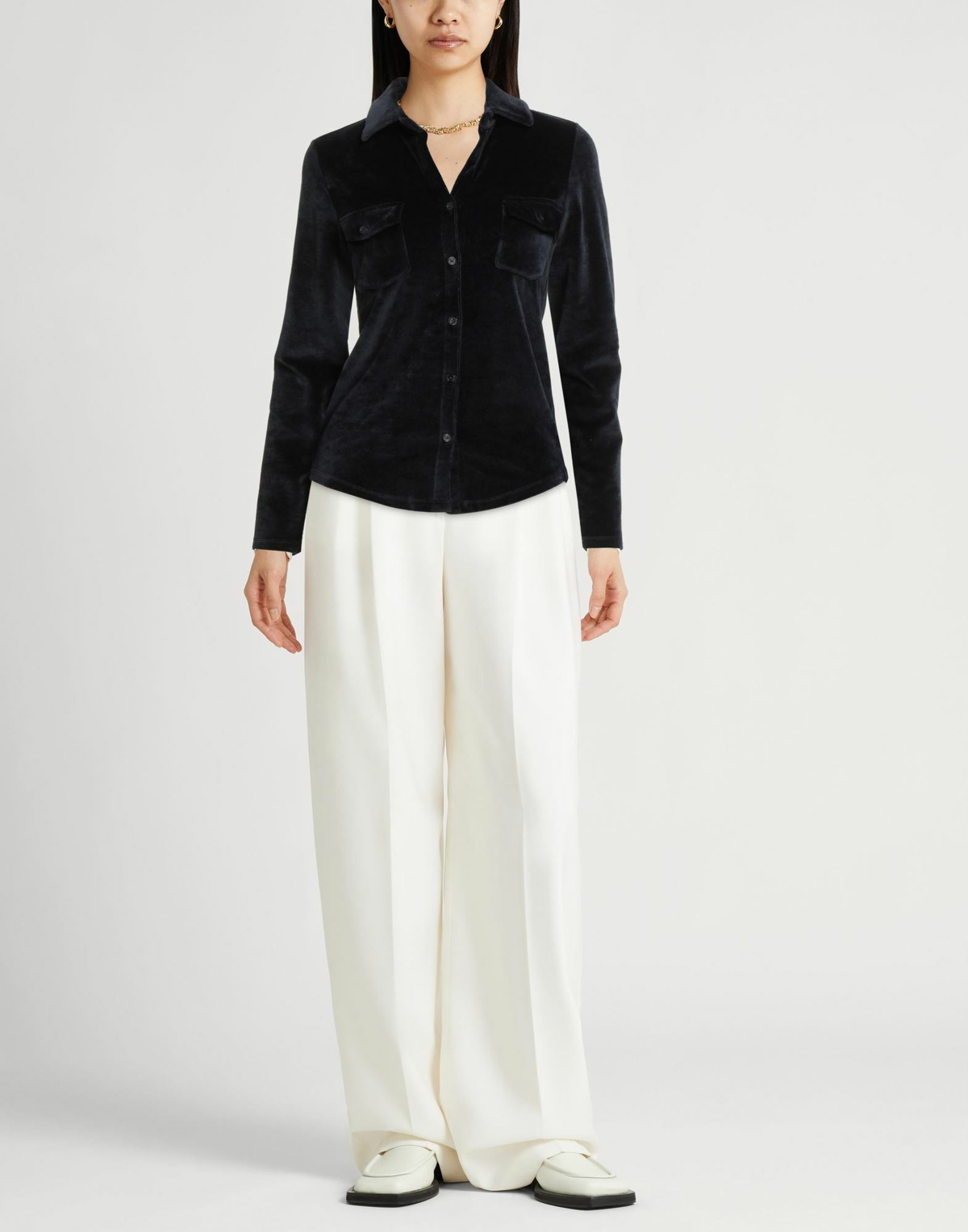 Majestic Filatures Womens Shirt in Midnight blue