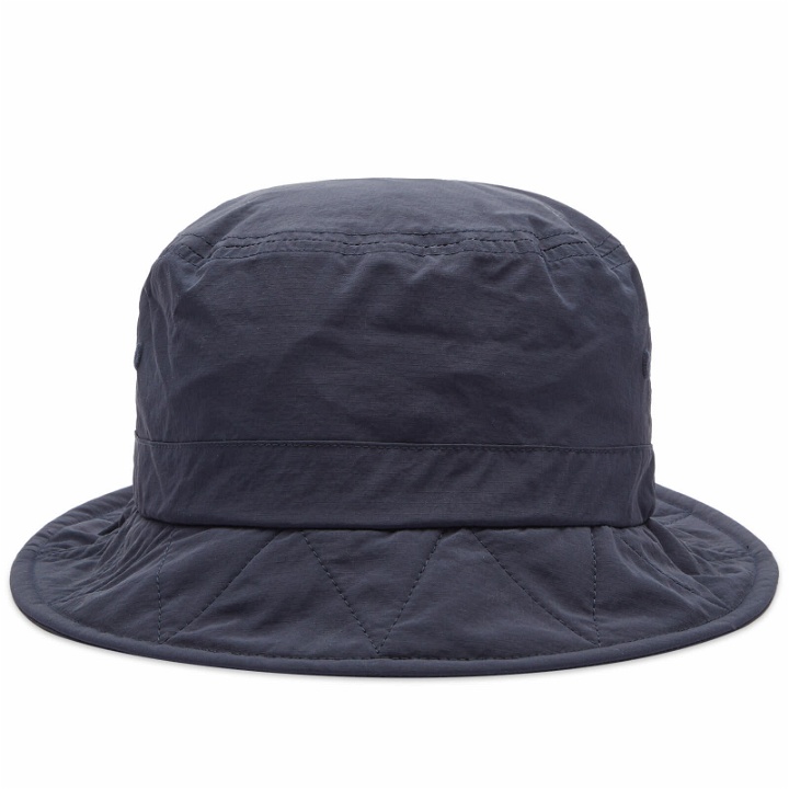 Photo: Wild Things Men's Nylon Logo Bucket Hat in Dark Navy 