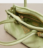 Prada Prada Bonnie Mini suede top-handle bag
