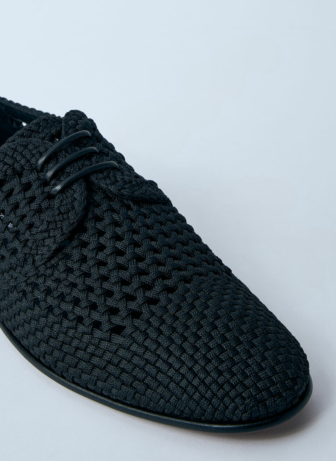 Dolce & Gabbana Woven Derby Shoes
