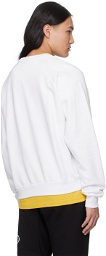 Vivienne Westwood White Time Machine Sweatshirt