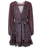 Ulla Johnson Eleni floral silk minidress
