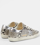 Golden Goose Super-Star snake-effect leather sneakers