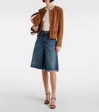 Nili Lotan High-rise denim shorts