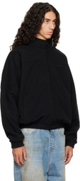 VETEMENTS Black Out Fleece Jacket