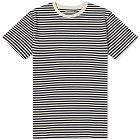 Organic Basics Men's Organic Cotton T-Shirt in Navy Stripe