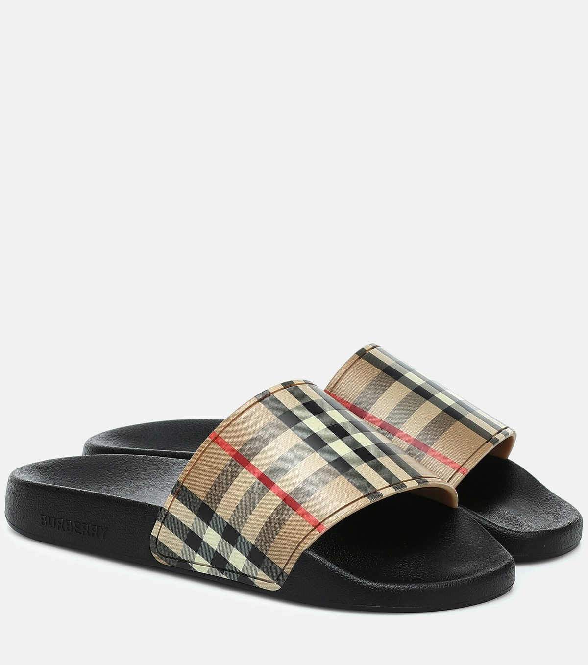 Burberry - Vintage Check slides