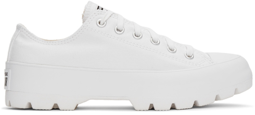 Converse White Lugged Chuck Taylor All Star Low Sneakers