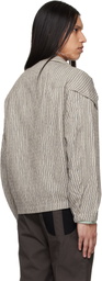 Kiko Kostadinov Brown Farkas Pullover Jacket