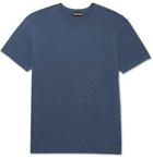 TOM FORD - Lyocell and Cotton-Blend Jersey T-Shirt - Blue