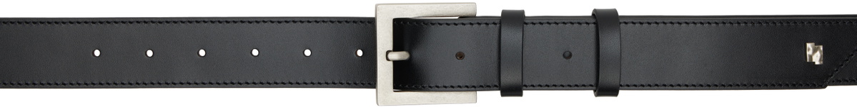 ADER error Black Fluic Label Belt