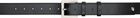 ADER error Black Fluic Label Belt