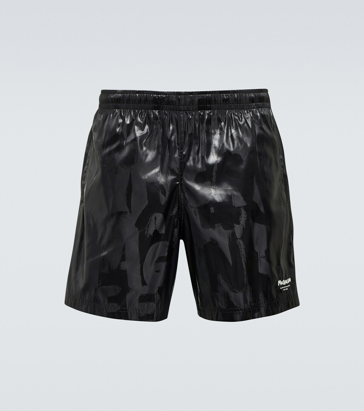 Alexander McQueen Logo swim shorts