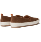 Mulo - Suede Espadrilles - Brown