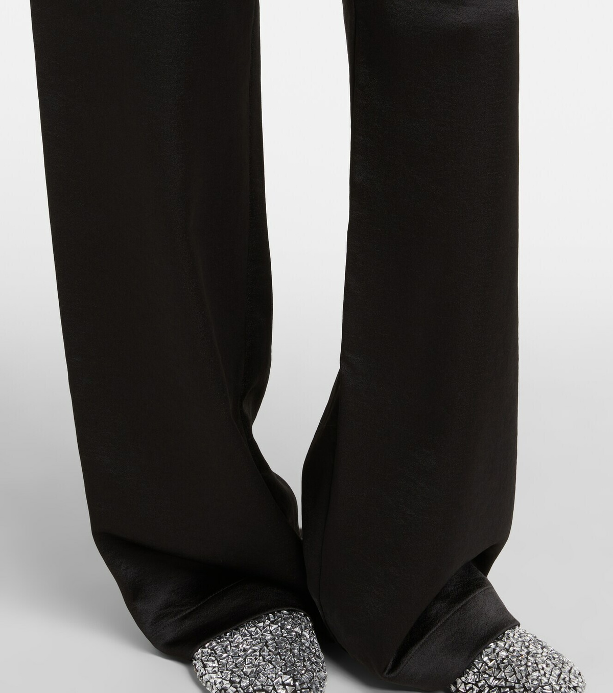 Proenza Schouler White Label Magnus crêpe wide-leg pants