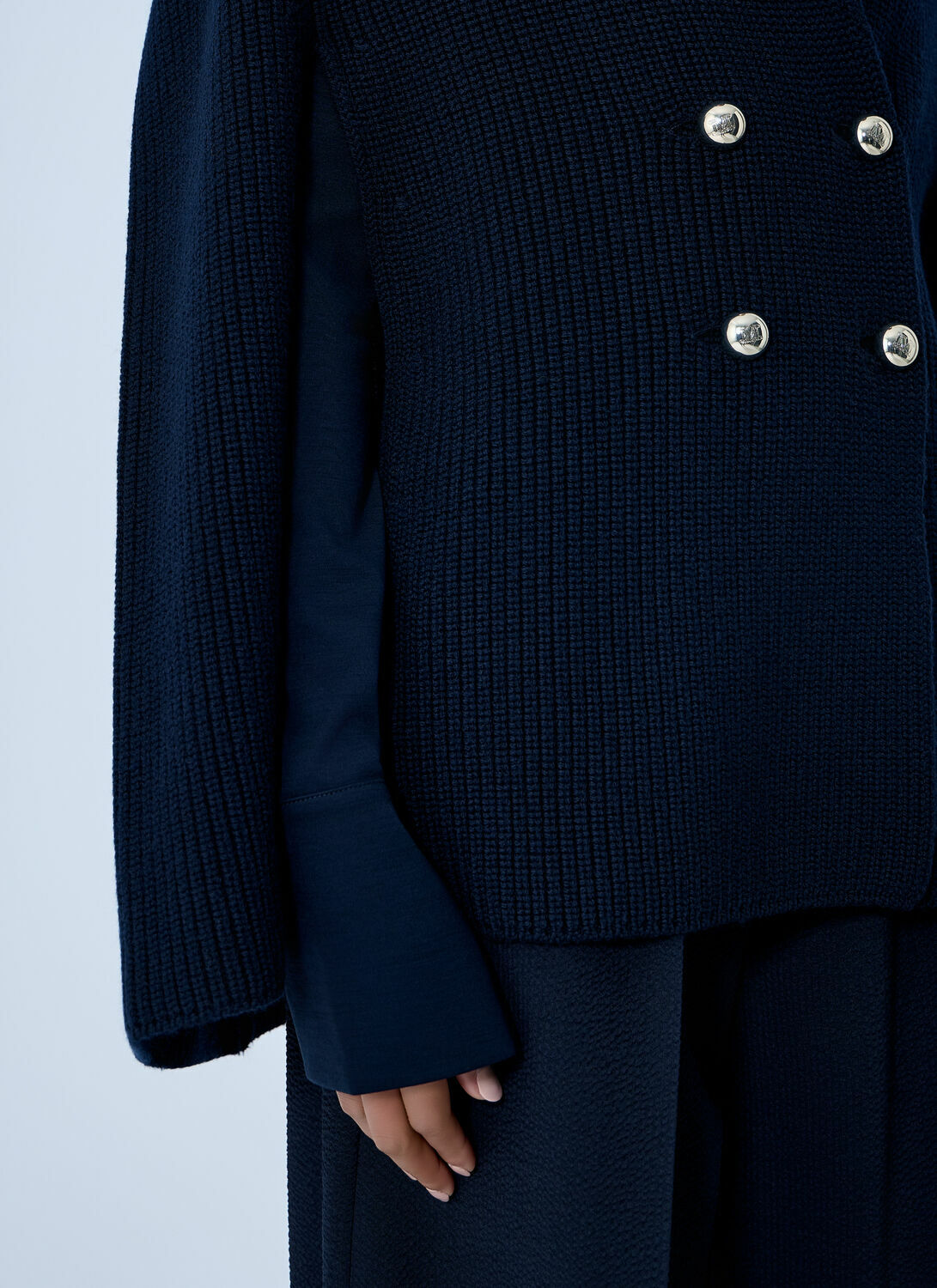 Max Mara Knitted Cape