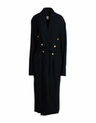 Greg Lauren Womens Coat Midnight in Blue