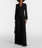 Max Mara Elegante cady wide-leg pants