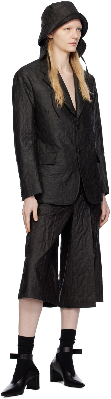 UMBER POSTPAST Brown Mud-Dyed Blazer