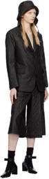 UMBER POSTPAST Brown Mud-Dyed Blazer