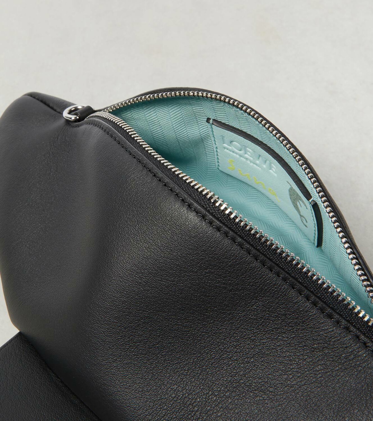 Loewe x Suna Fujita Penguin leather shoulder bag Loewe