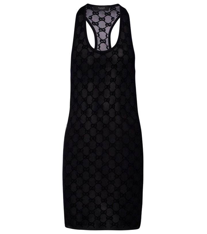 Photo: Gucci GG crêpe minidress