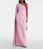 Rebecca Vallance Odetta one-shoulder gown