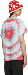 99% IS Pink & Blue 1%0ve Tie-Dye T-Shirt