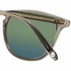 Garrett Leight Men's Brooks Sunglasses in Grey Crystal/Pure G15