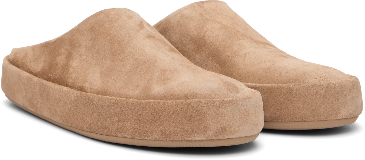 Marsèll Beige Cassapelle Mule Loafers