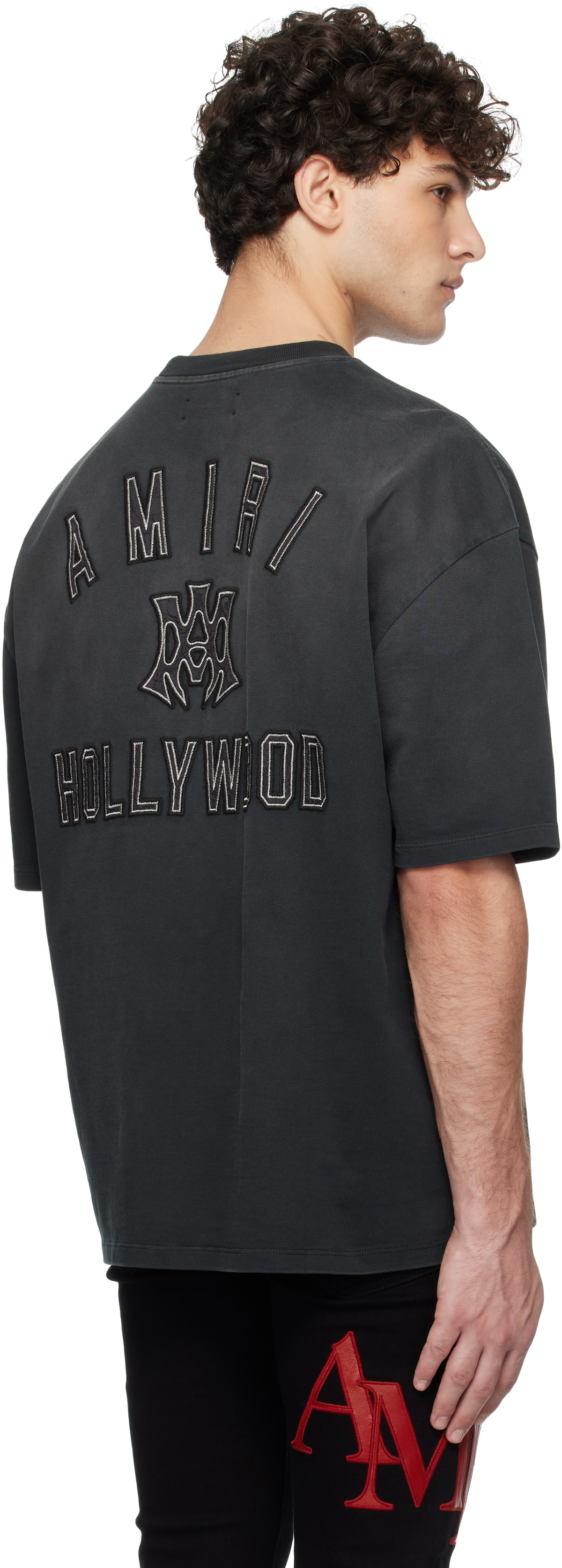 【AMIRI】関税込★hollywood oversized t-shirt Amiri Men's Amiri Hollywood Oversized T-Shirt | Neiman Marcus