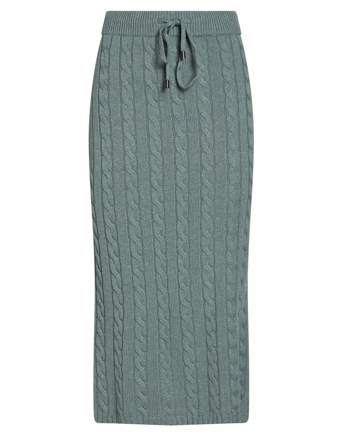 Peserico Womens Midi skirt in Sage green