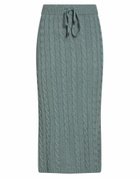 Peserico Womens Midi skirt in Sage green