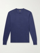 TOM FORD - Lyocell and Cotton-Blend Jersey T-Shirt - Blue