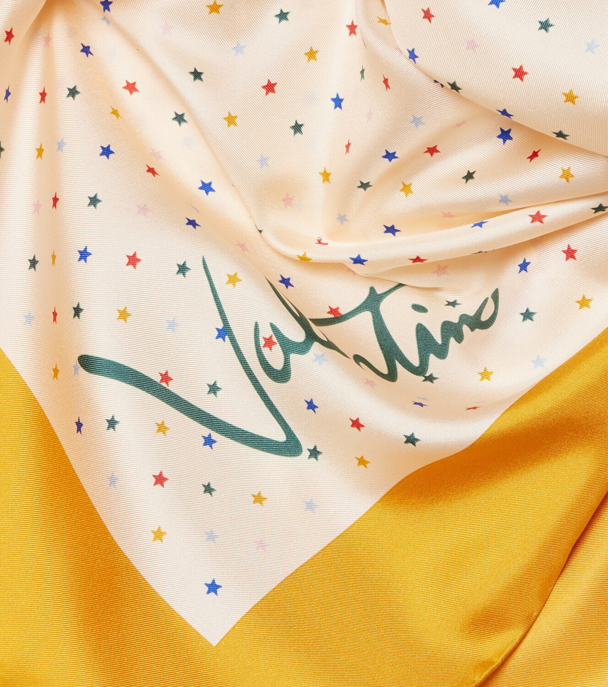Valentino Polka-dot silk twill scarf