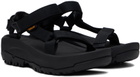 Teva Black Hurricane XLT2 Platform Sandals
