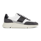 Axel Arigato White and Grey Genesis Vintage Sneakers