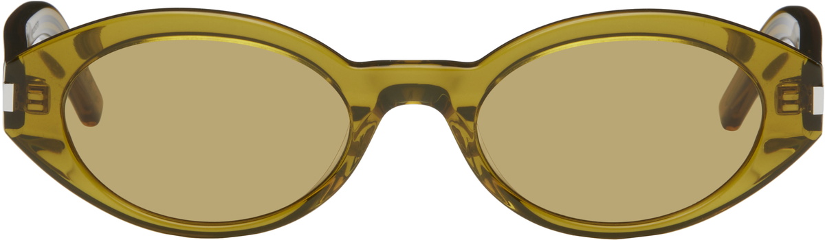 【関税込み】Saint Laurent グリーン SL 567 サングラス Saint Laurent Green SL 567 Sunglasses Saint Laurent
