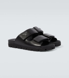 Prada Vit Sport leather sandals