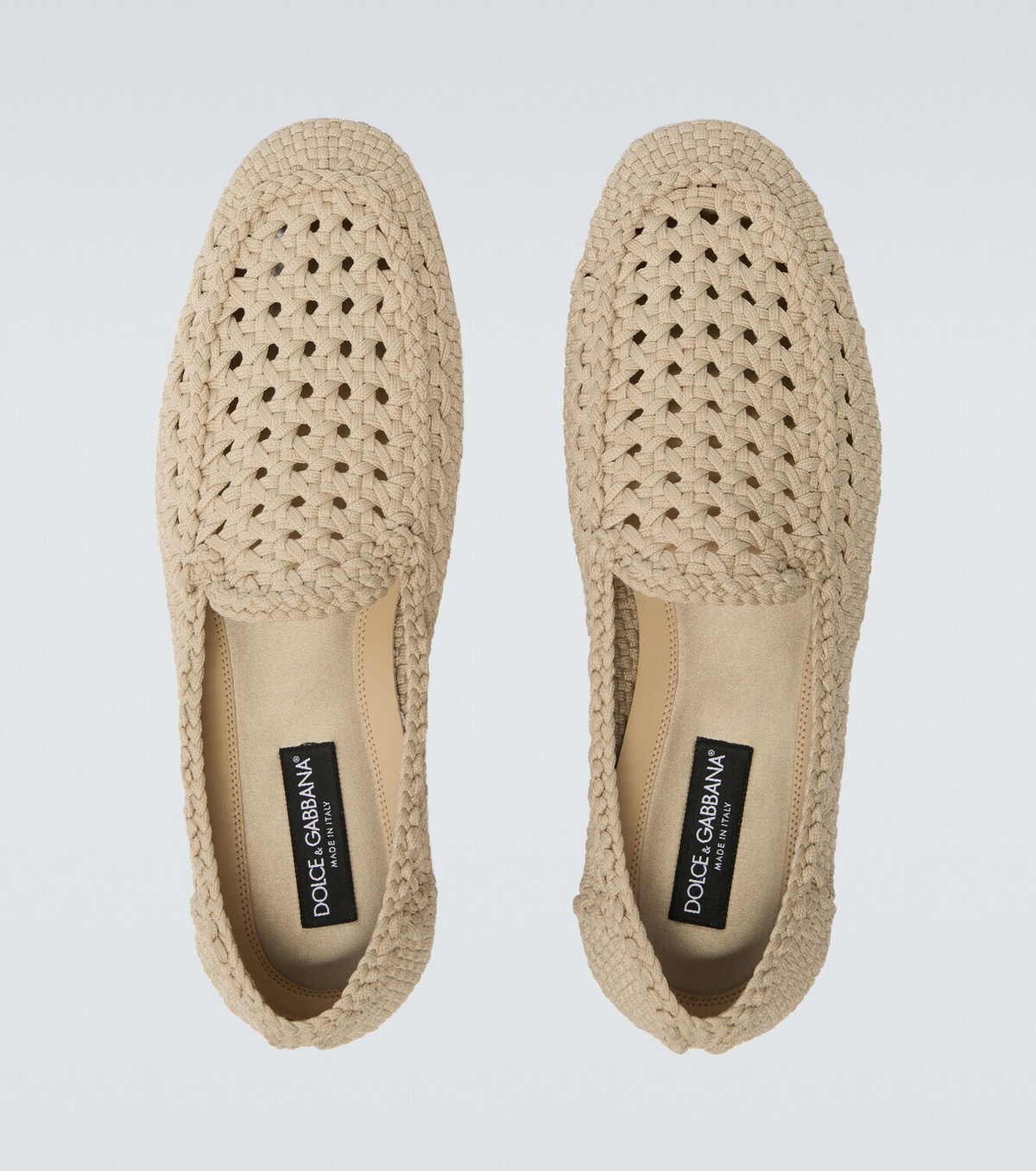 Dolce&Gabbana Woven loafers