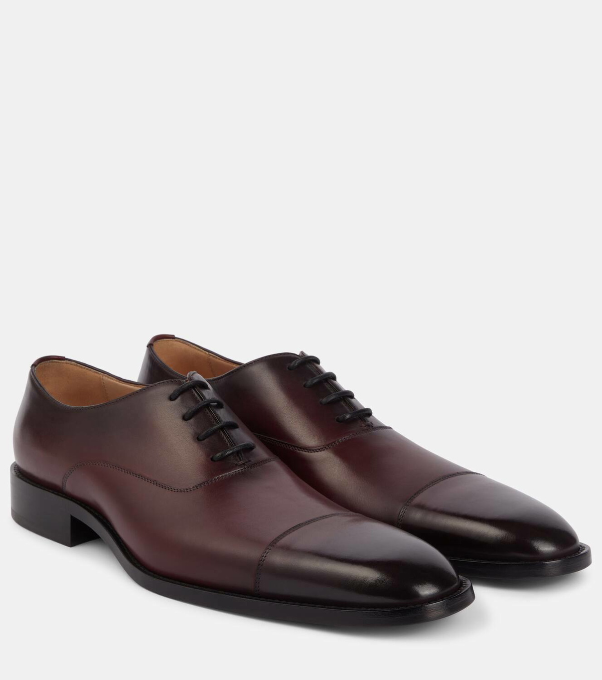 Loewe Crown leather Oxford shoes Loewe