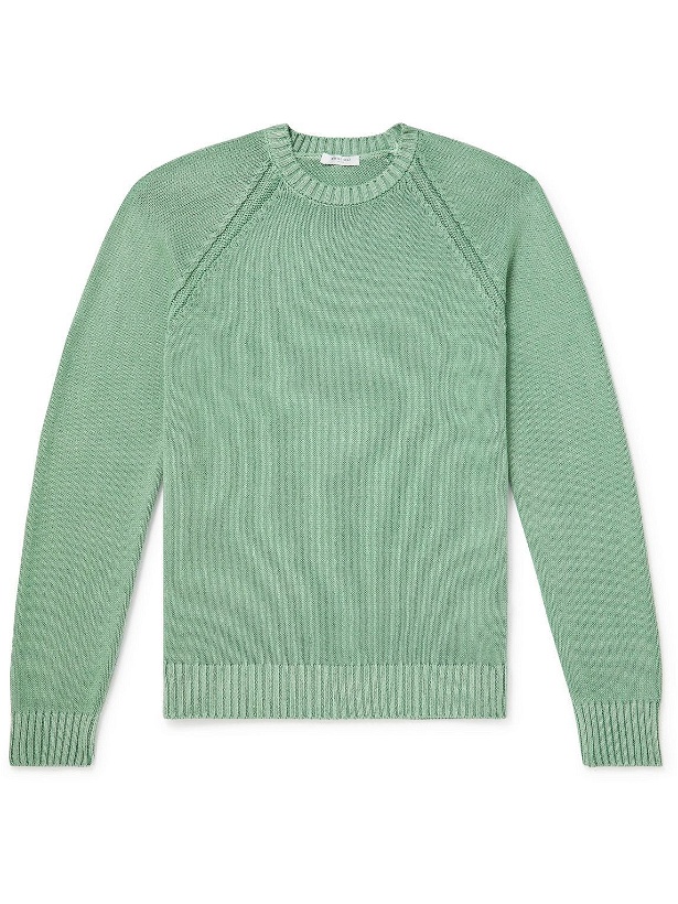 Photo: Boglioli - Cotton Sweater - Green