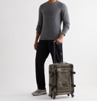EASTPAK - Trans4 Coated-Canvas Carry-On Suitcase - Green