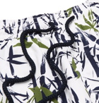 Vilebrequin - Moorea Mid-Length Printed Swim Shorts - Men - White