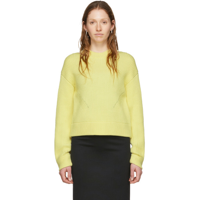 Proenza Schouler Yellow Proenza Schouler White Label Chunky Rib