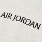 Air Jordan Men's Wordmark Fleece Hoody in Oatmeal Heather