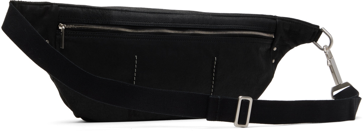 Rick Owens Black Hollywood Bumbag Pouch