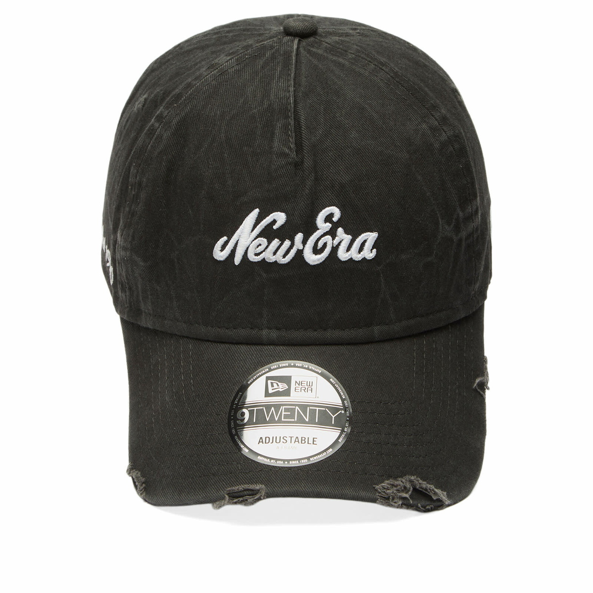 New Era Pigment Wash 9Twenty Cap in Black 