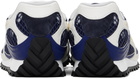 Bottega Veneta Blue & White Orbit Sneakers