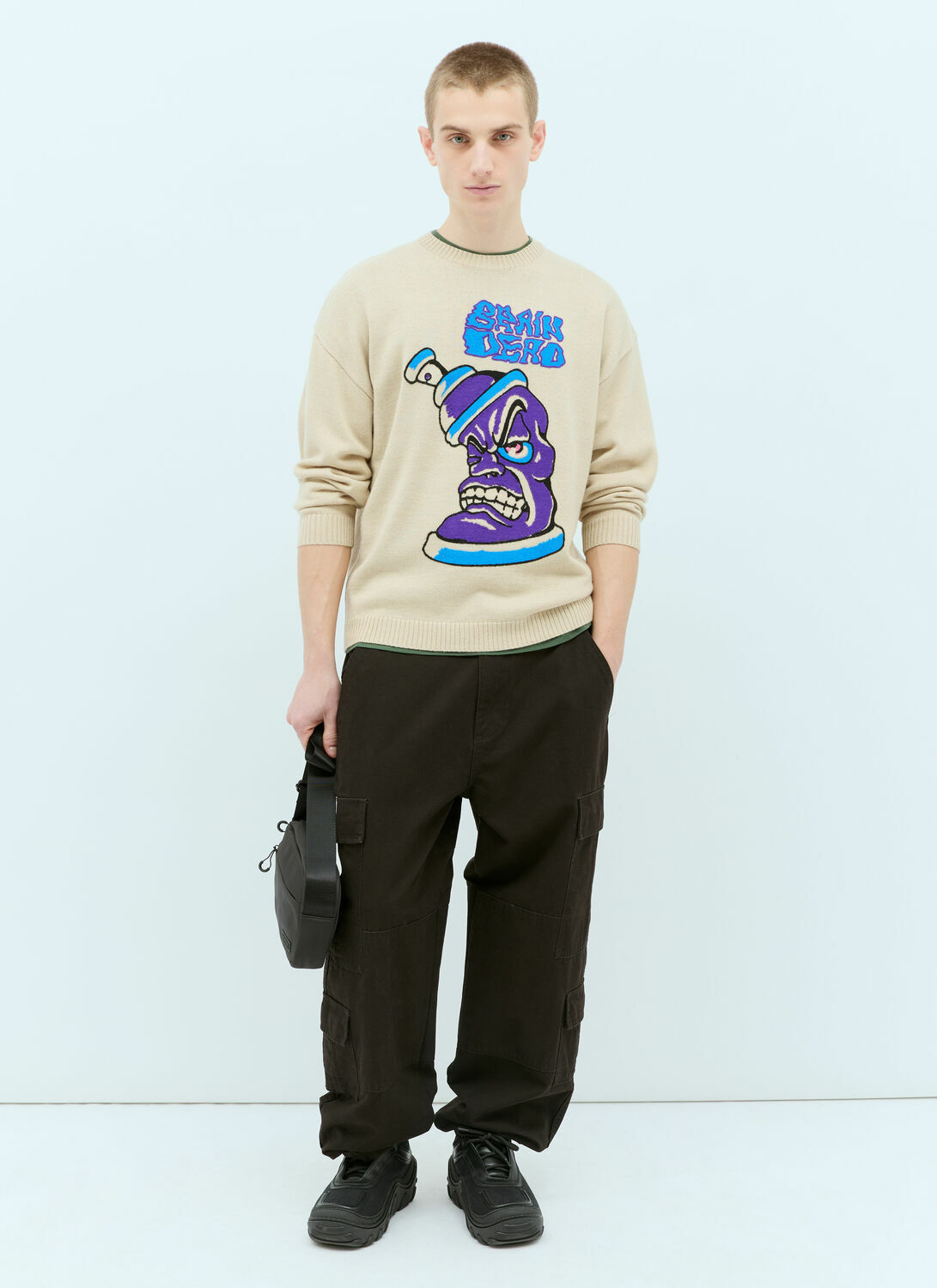 Brain Dead Spray Can Sweater